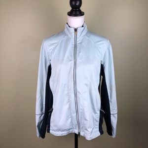 Nike Run Blue Windbreaker Jacket Medium